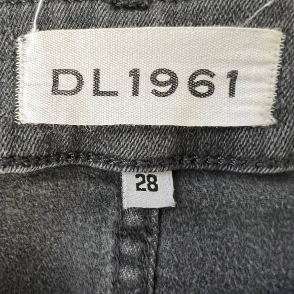 DL1961 x Jessica Alba Womens No. 3 Instasculpt Skinny Jeans Weathered size 28 - Picture 12 of 16